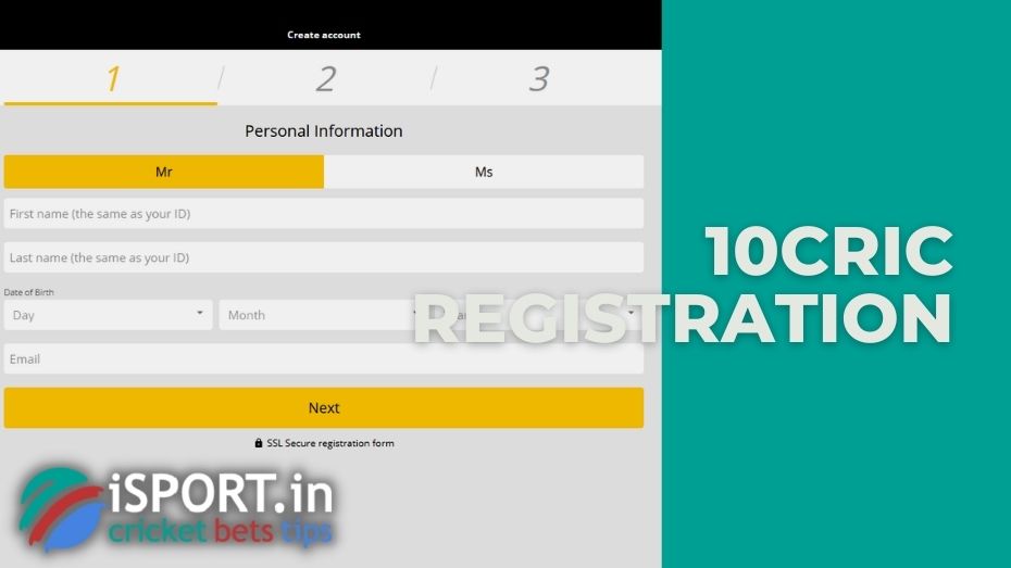 10cric registration: contact details
