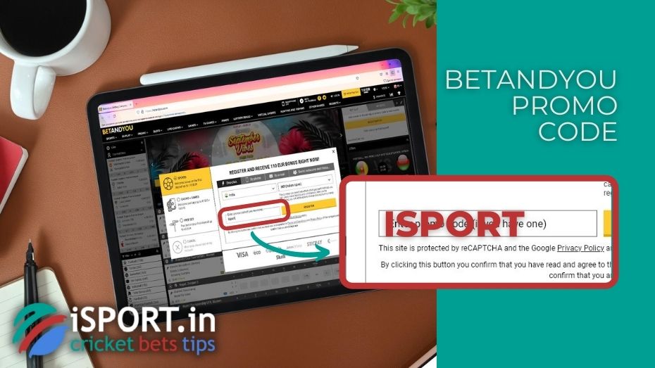 BetAndYou Promo Code - What and where to enter