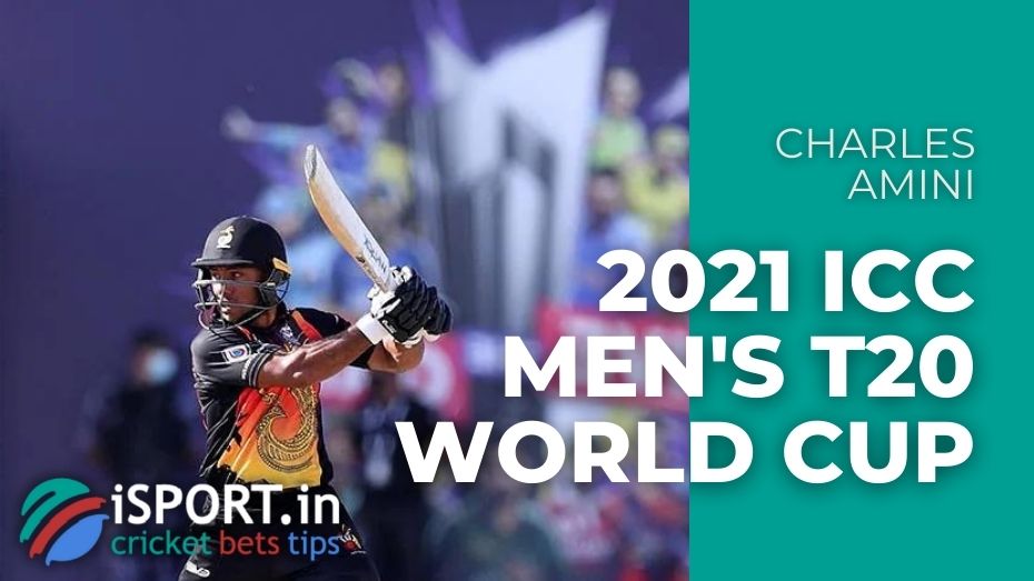 Amini was named in Papua New Guinea's squad for the 2021 ICC Men's T20 World Cup