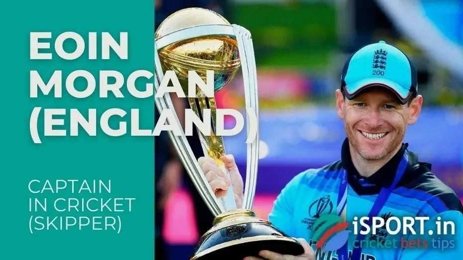 Eoin Morgan - Captain of the England cricket team in ODI and T20I since 2011
