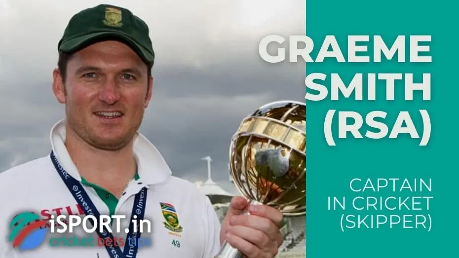 Graeme Smith - Captain-record holder of the South Africa National Cricket Team from 2003 to 2014