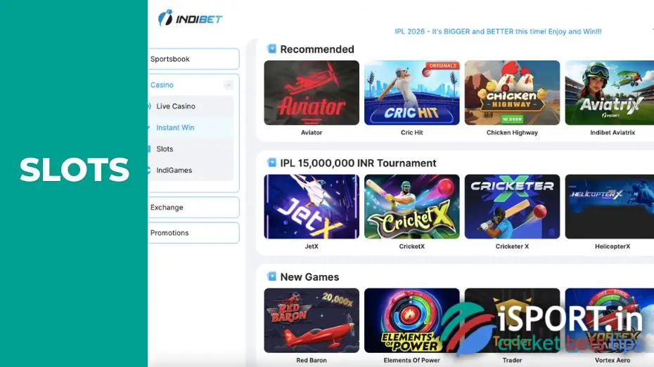 Games at IndiBet New Launches