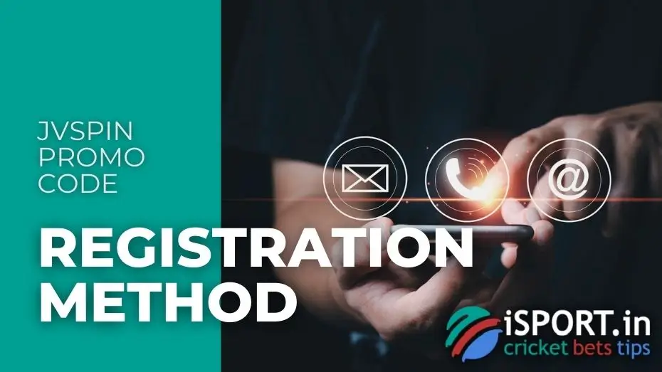 JVSpin Promo Code upon registration