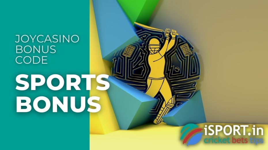JoyCasino Bonus Code - Sports Bonus