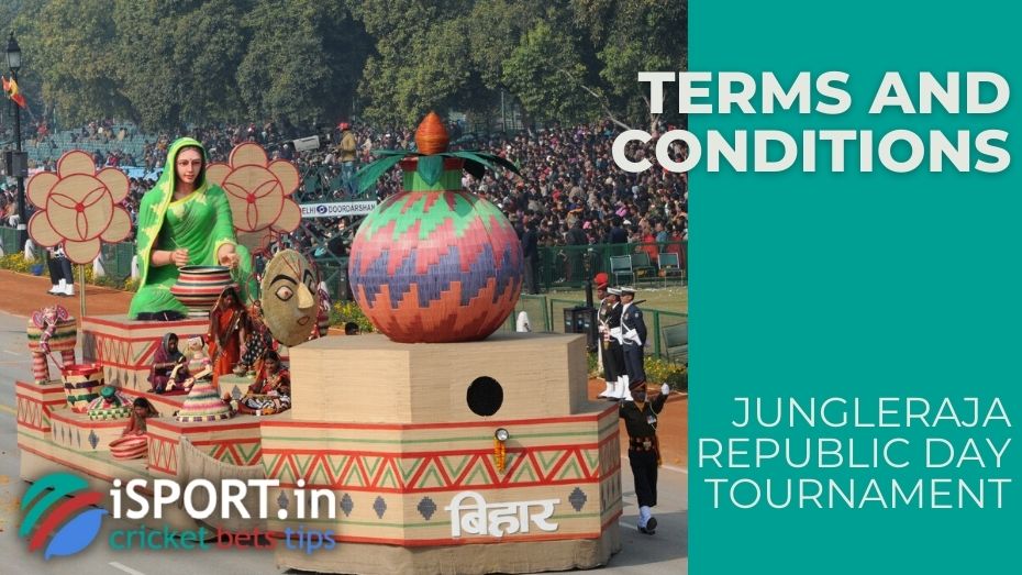 JungleRaja Republic Day Tournament - Terms and conditions