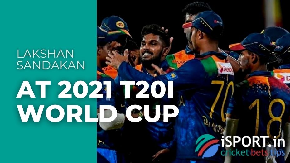 Lakshan Sandakan at T20i world cup