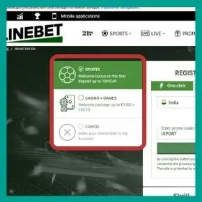 Linebet Promo Code: Choose your bonus on Linebet