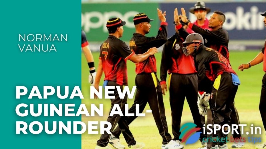 Norman Vanua (12/02/1993) is a Papua New Guinean cricketer