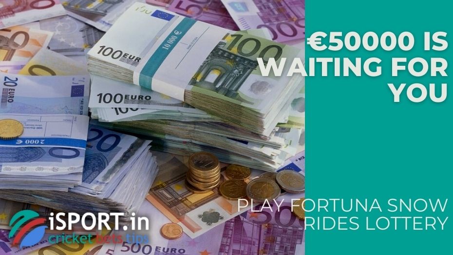 Play Fortuna Snow Rides Lottery - €50000 is waiting for you