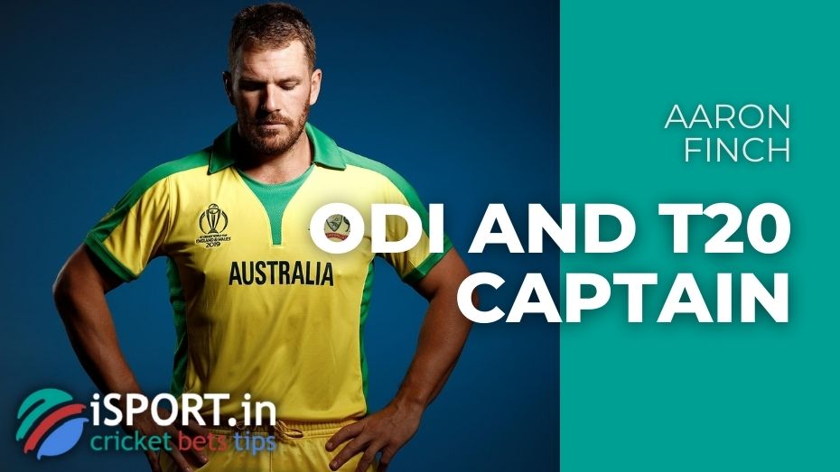 Aaron Finch is Australian cricket team captain in ODI and T20 format (2021)