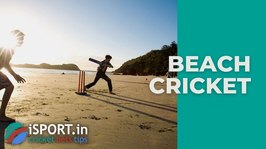 Beach cricket: the basic meaning