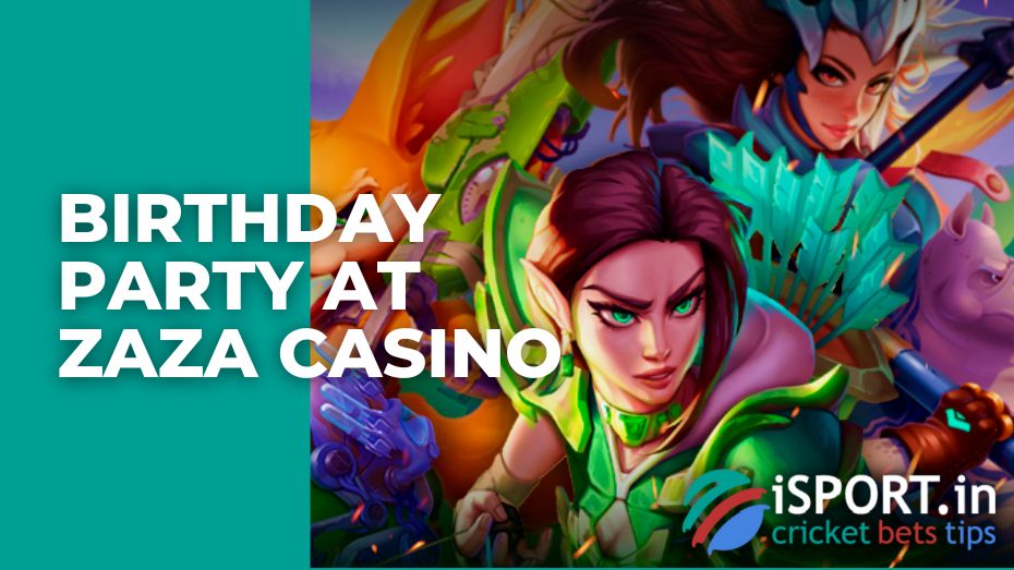 Birthday party at ZAZA casino