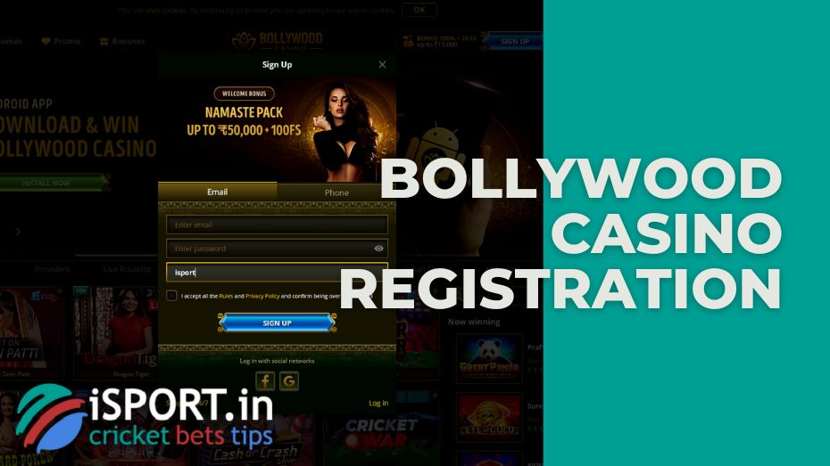 Bollywood casino registration: account creation methods