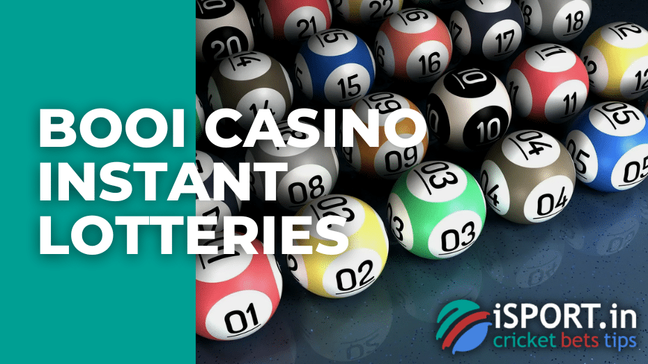 Booi casino Instant Lotteries