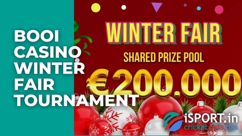Booi casino Winter Fair Tournament