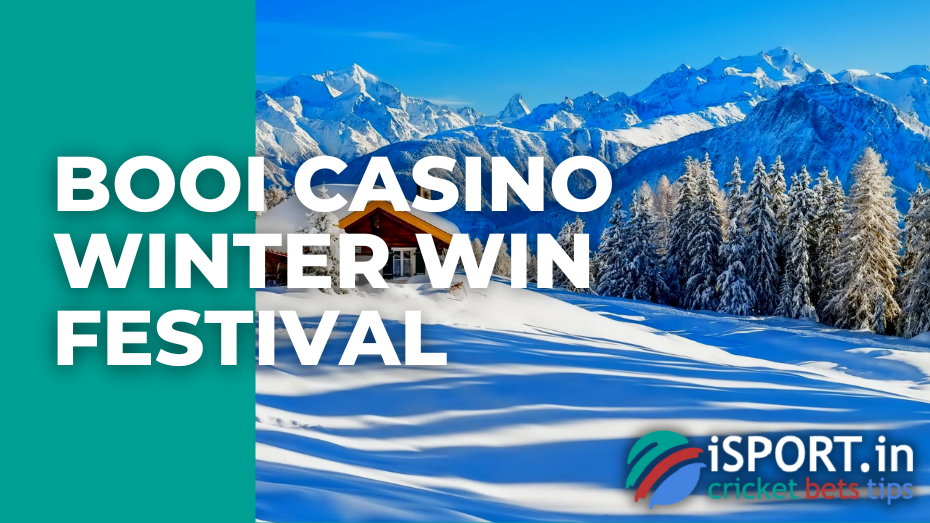 Booi casino Winter Win Festival