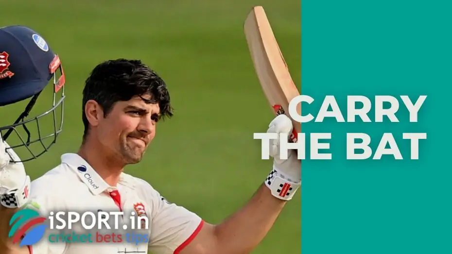 Carry the bat 1 Carry the bat