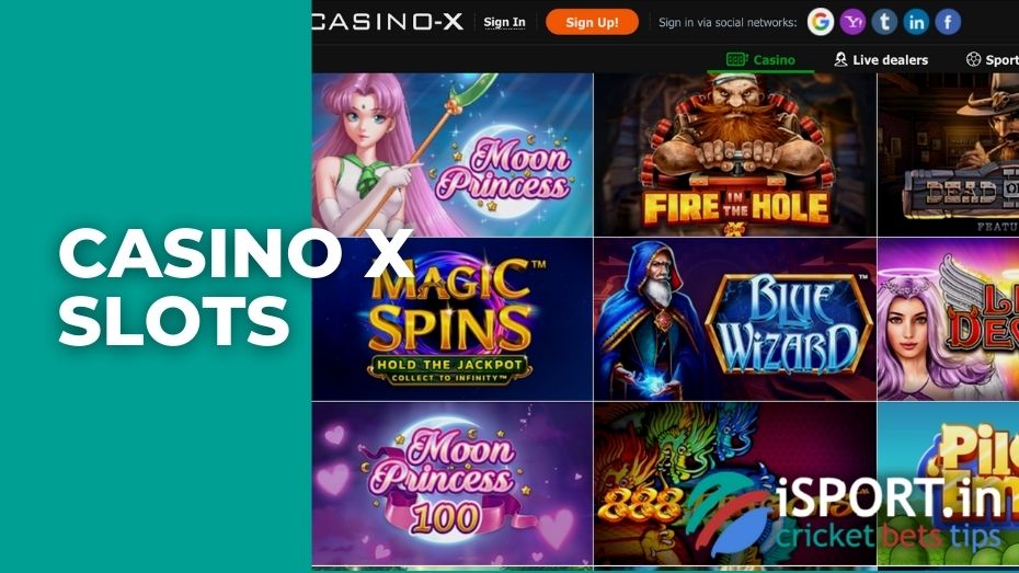 Casino X slots