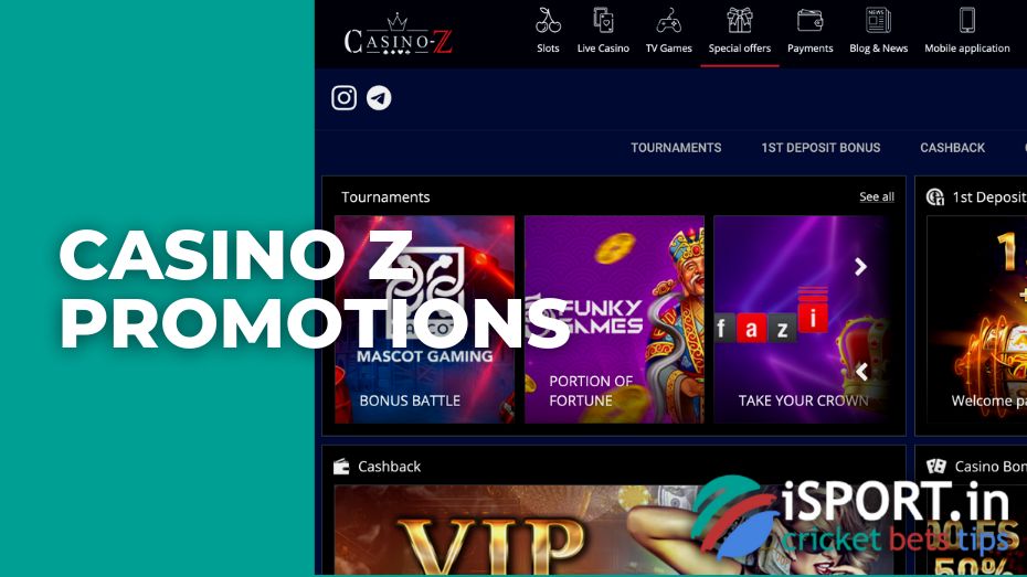 Casino Z promotions