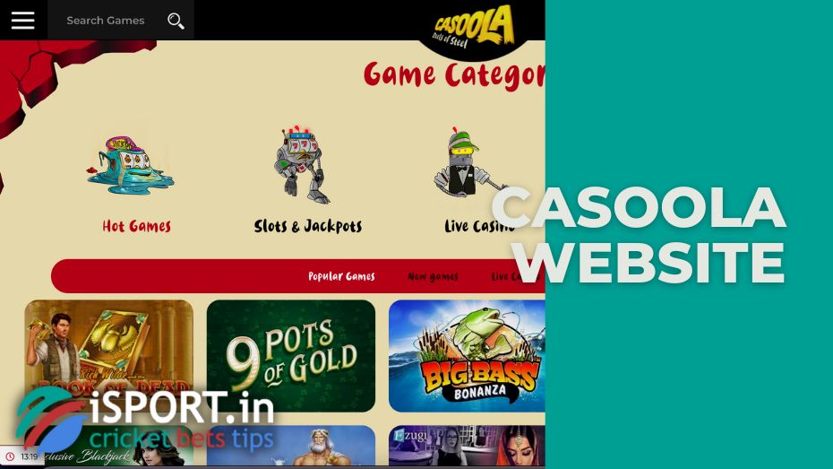 Casoola casino review website