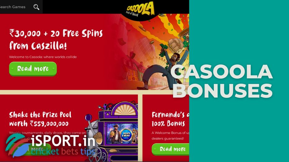 Casoola casino review of bonuses and promotions