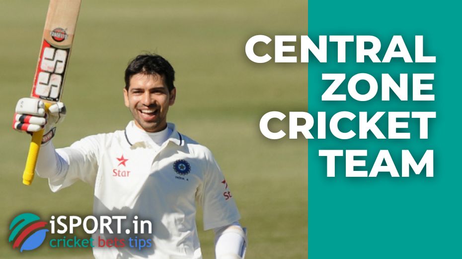 Central zone cricket team – results of the Deodhar Trophy
