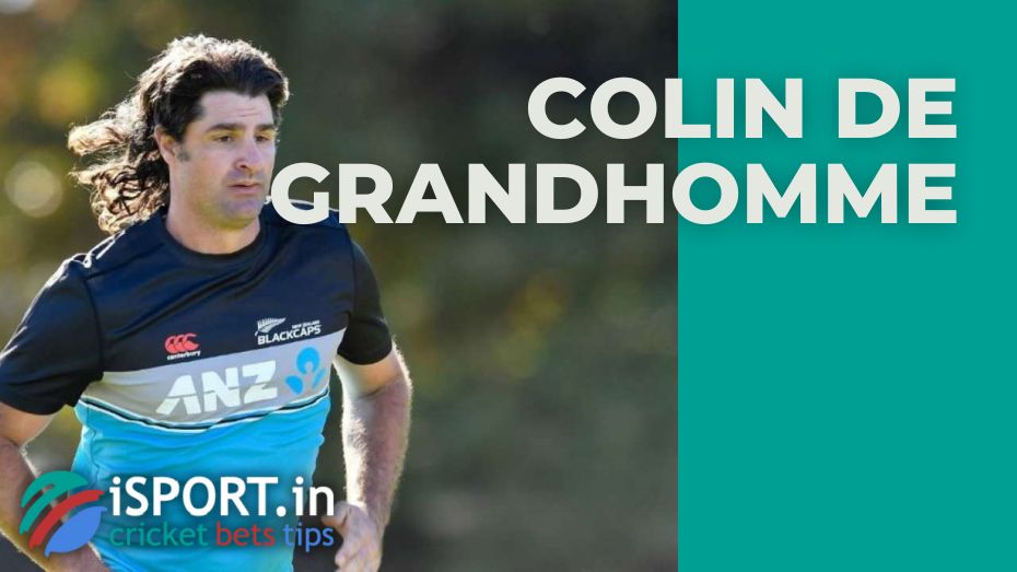 Colin de Grandhomme was injured