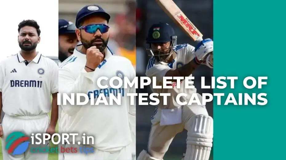 Complete list of Indian Test Captains