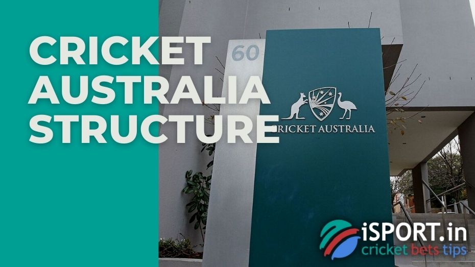 Structure of the Cricket Australia
