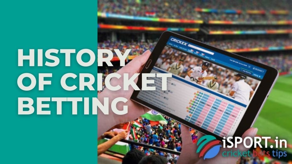 Cricket: quite a bit about the history