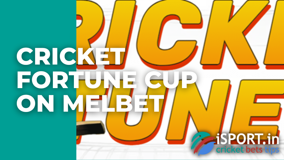 Cricket Fortune Cup on Melbet