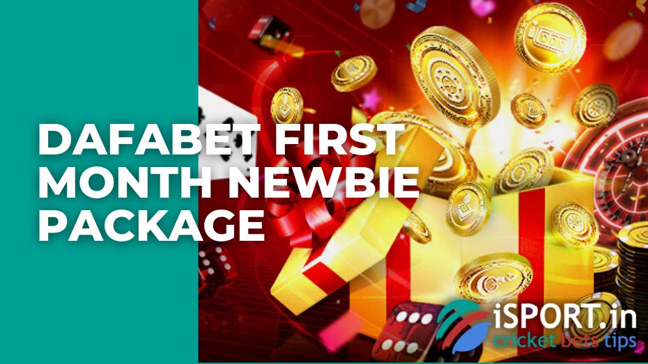 Dafabet First Month Newbie Package