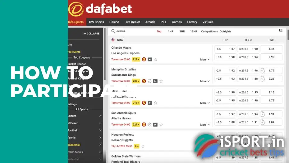 NBA betting with the right odds