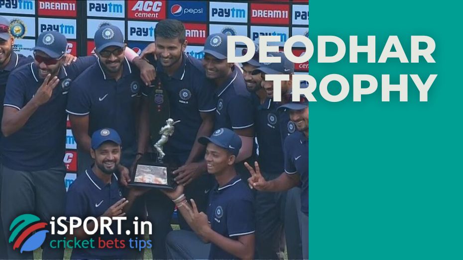 Deodhar Trophy – Championship winners and changes in the rules