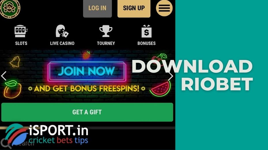 How to play from mobile if you cannot download Riobet