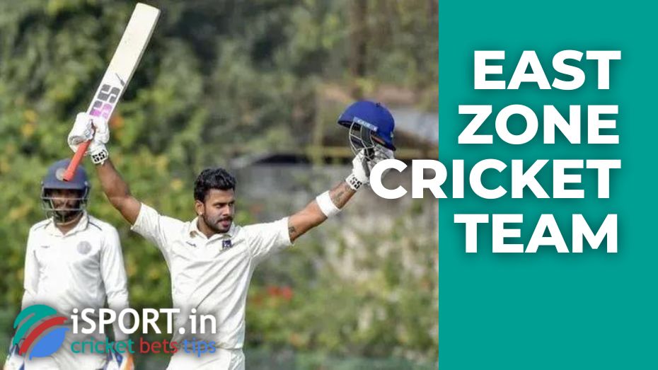 East zone cricket team – debut
