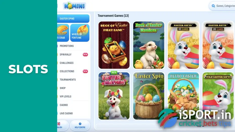 Easter Treasure Hunt at Nomini: conditions