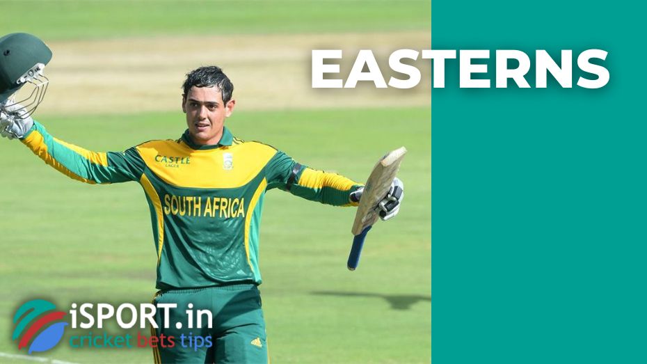 The Easterns cricket team roster