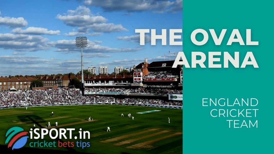 The Oval arena in London - the most popular international cricket ground in the world