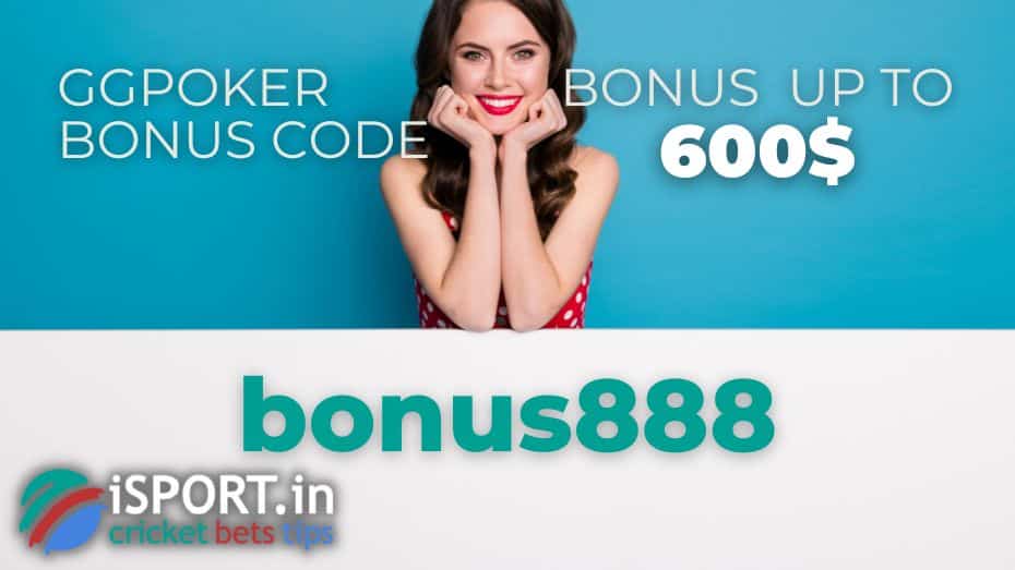 GGpoker Bonus Code in November 2023 bonus up to 600 USD