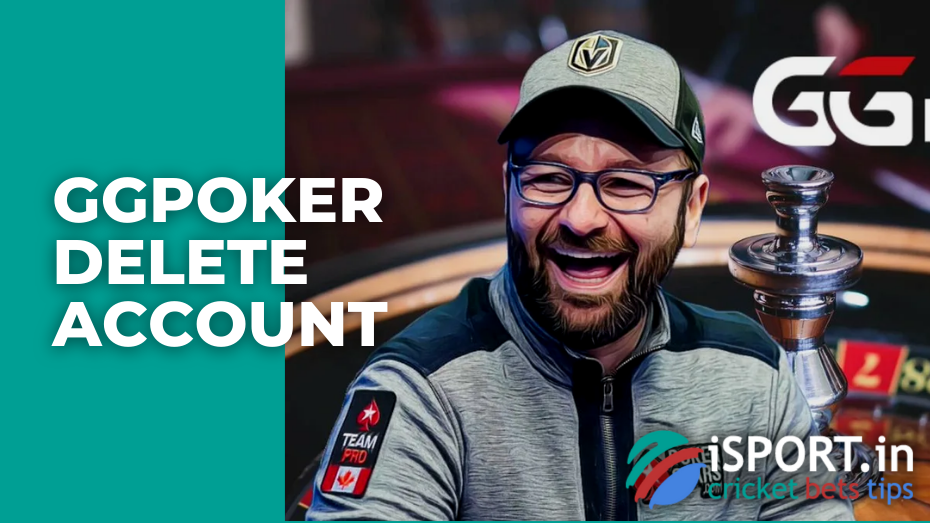 GGpoker delete account