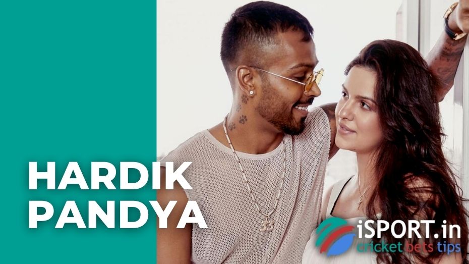 Hardik Pandya and his wife
