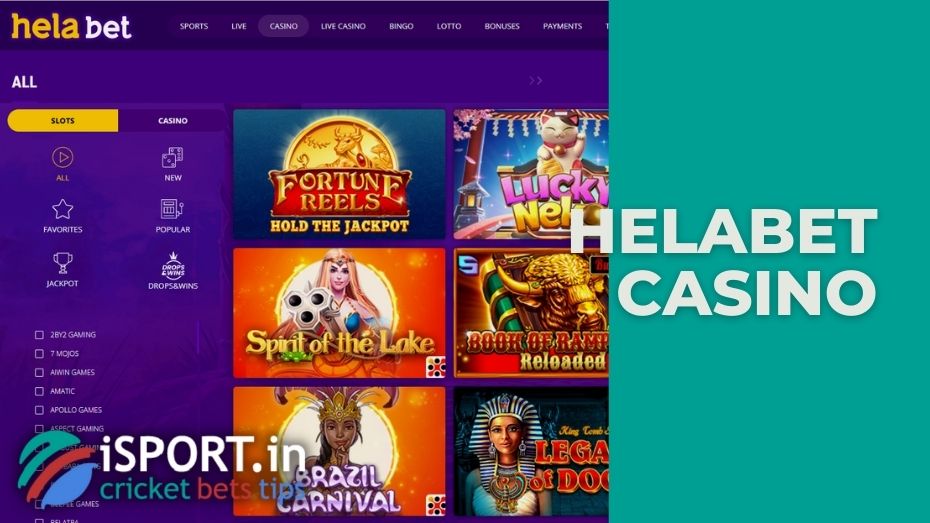 HelaBet casino review