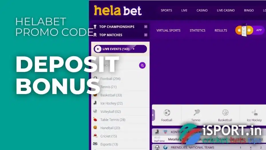 HelaBet Promo Code 5 Welcome offer Helabet