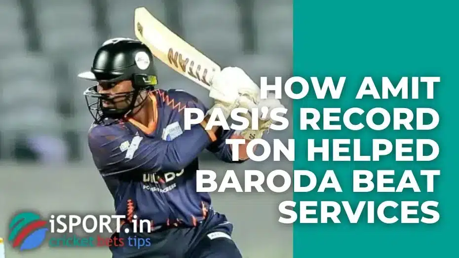How Amit Pasi’s record ton helped Baroda beat Services