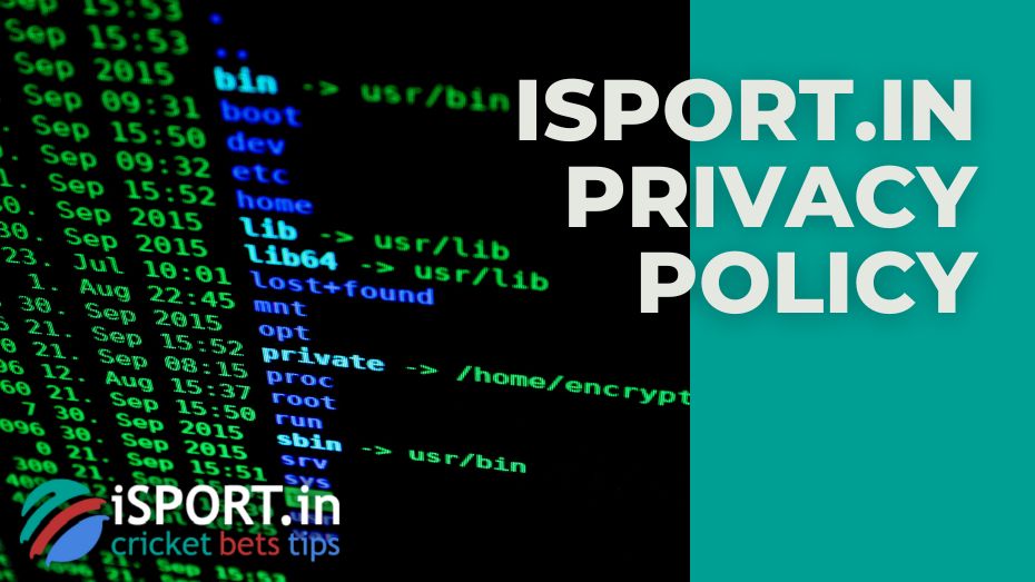 iSPORT Privacy Policy