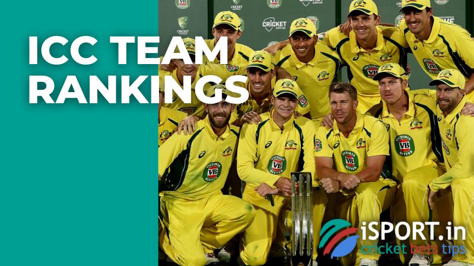 ICC Team Rankings - Australia national cricket team