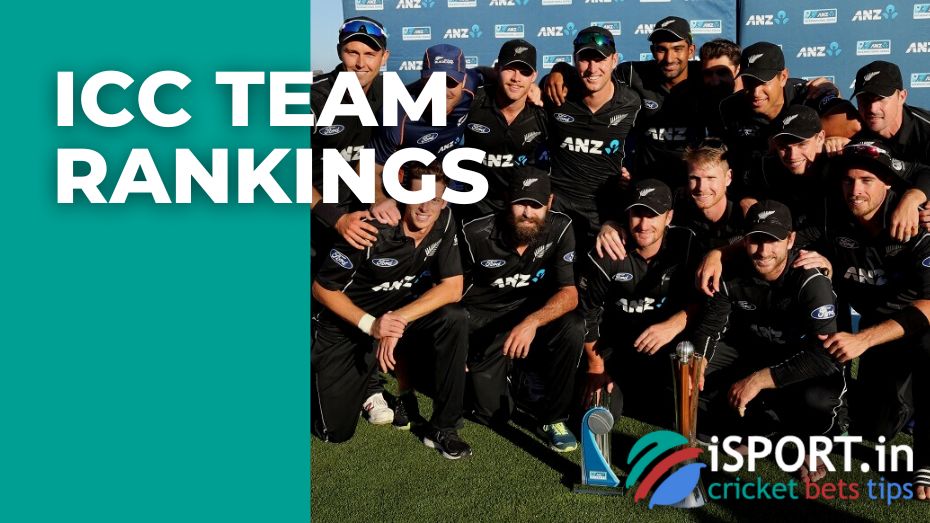 ICC Team Rankings - New Zealand national cricket team
