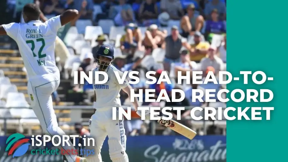 IND vs SA head-to-head record in Test cricket