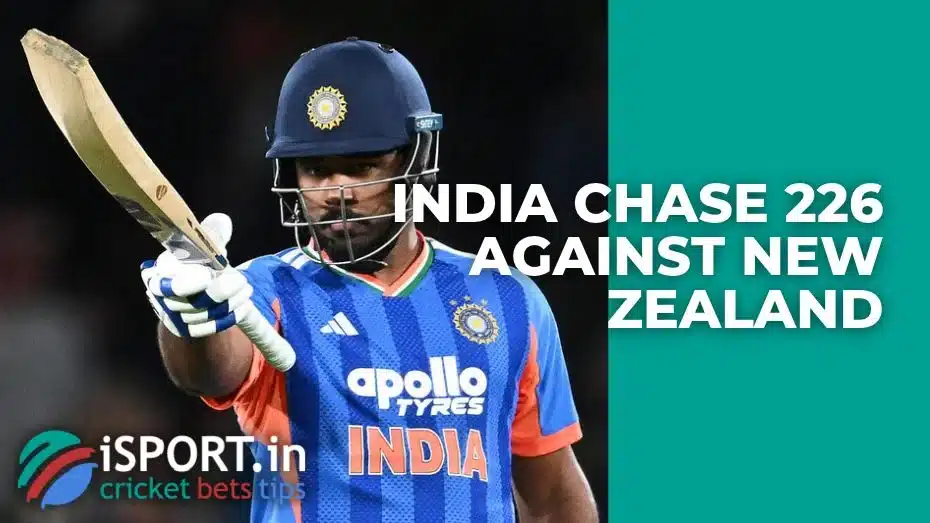 India Chase 226 Against New Zealand